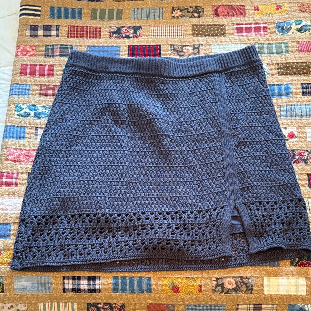 AE Crochet Sweater Skort